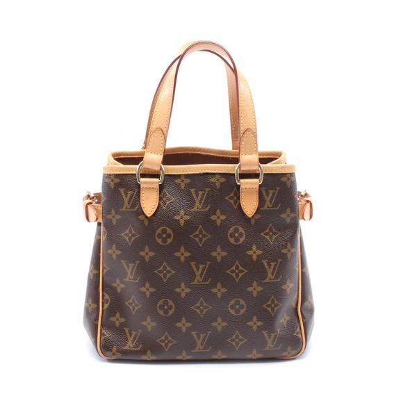 Louis Vuitton Batignolles Monogram Handbag Leather Brown - Picture 1 of 7